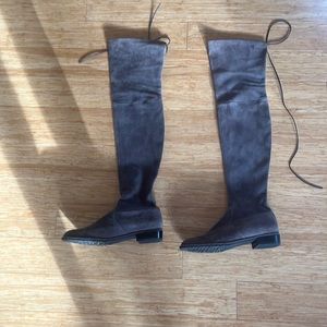 Stuart weitzman lowland boots size 7.5 only worn once